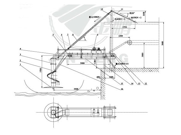 XC-5型袋裝水泥自動(dòng)裝船機""