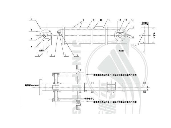 輸送機皮帶跑偏怎么調
